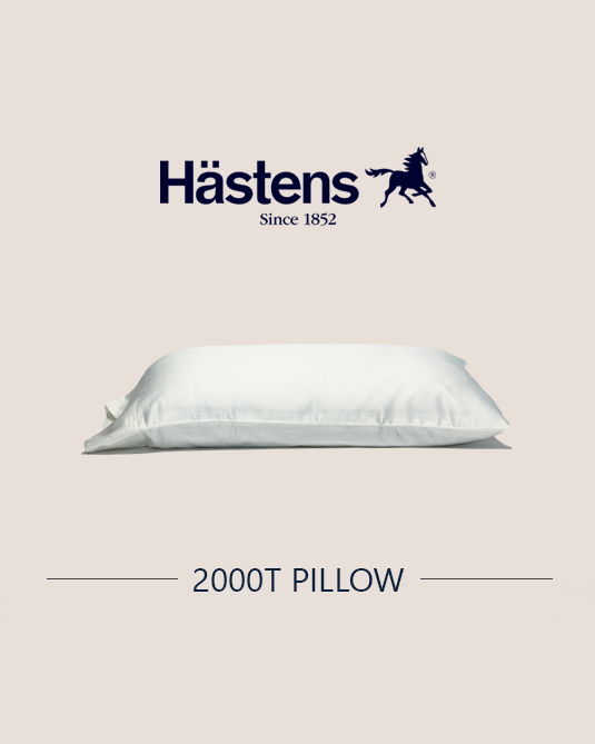 2000T Pillow: 10% goose feathers, 90% goose down