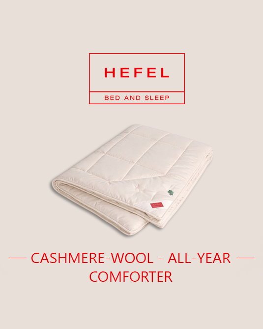 Cashmere-Wool - All-year Comforter