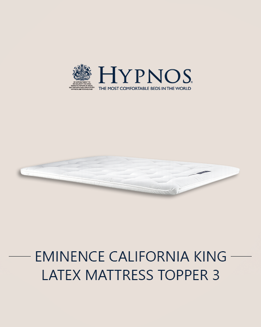 Eminence California King Latex Mattress Topper 3"