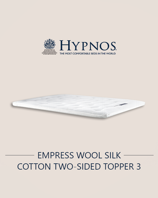 Empress Wool Silk Cotton two-sided topper 3"