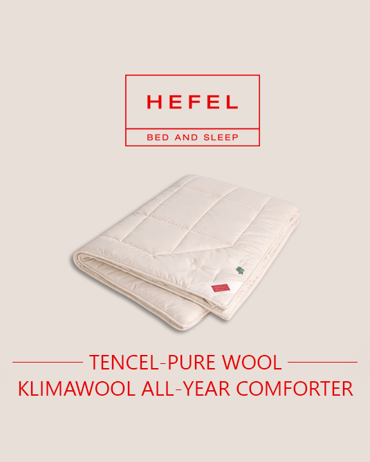 Tencel-Pure Wool KlimaWool All-year Comforter